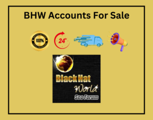BHW Accounts For Sale